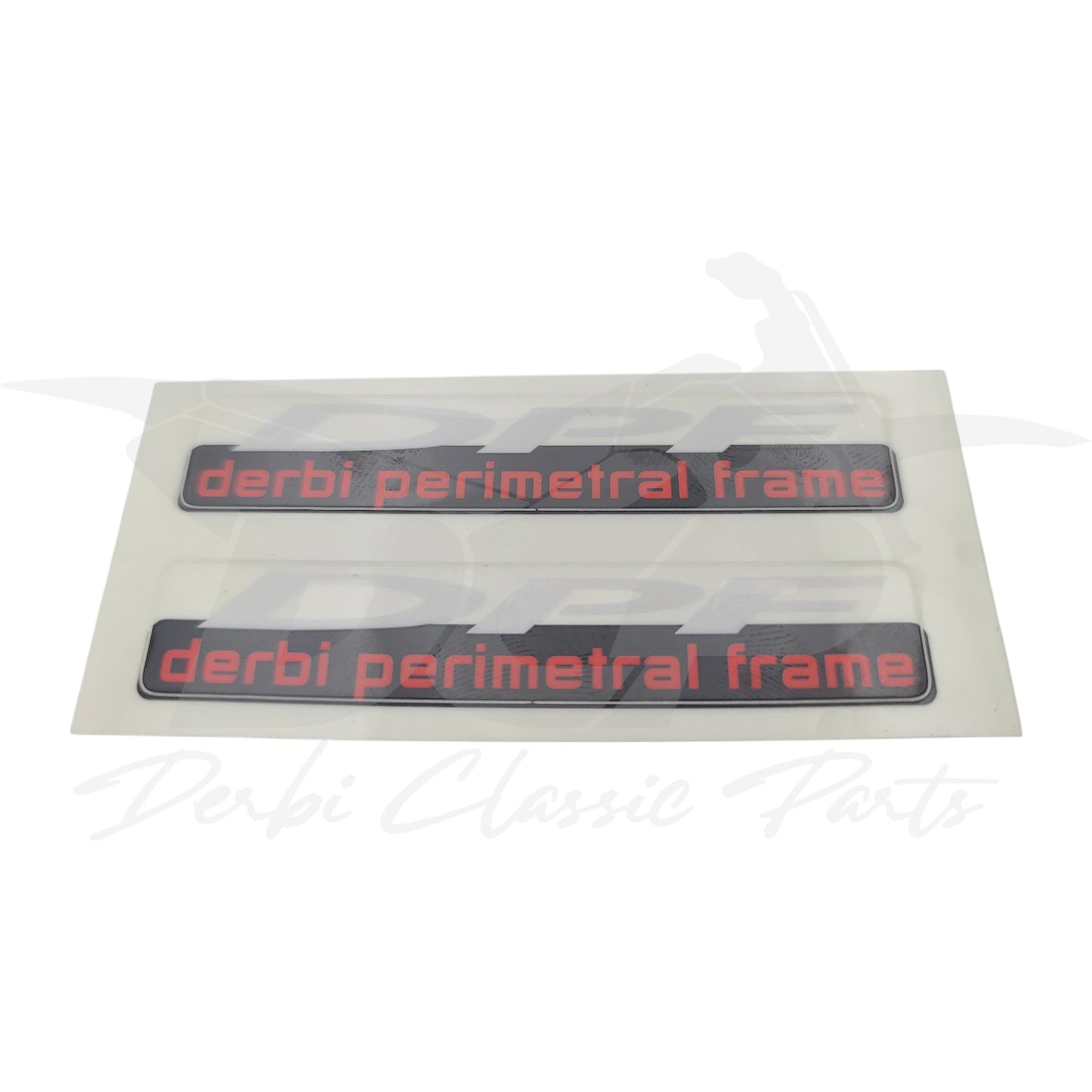 Autocollants DPF "Derbi Perimetral Frame"
