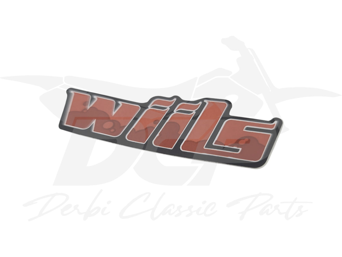 Autocollant Wills rouge