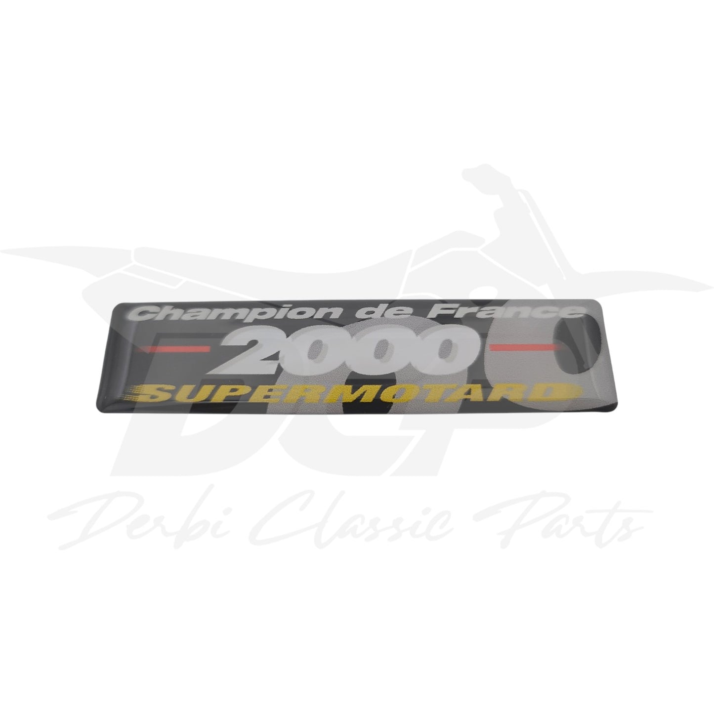 Dôme résine "champion de France 2000 Supermotard"