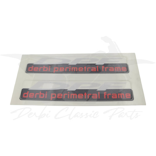 Autocollants DPF "Derbi Perimetral Frame"
