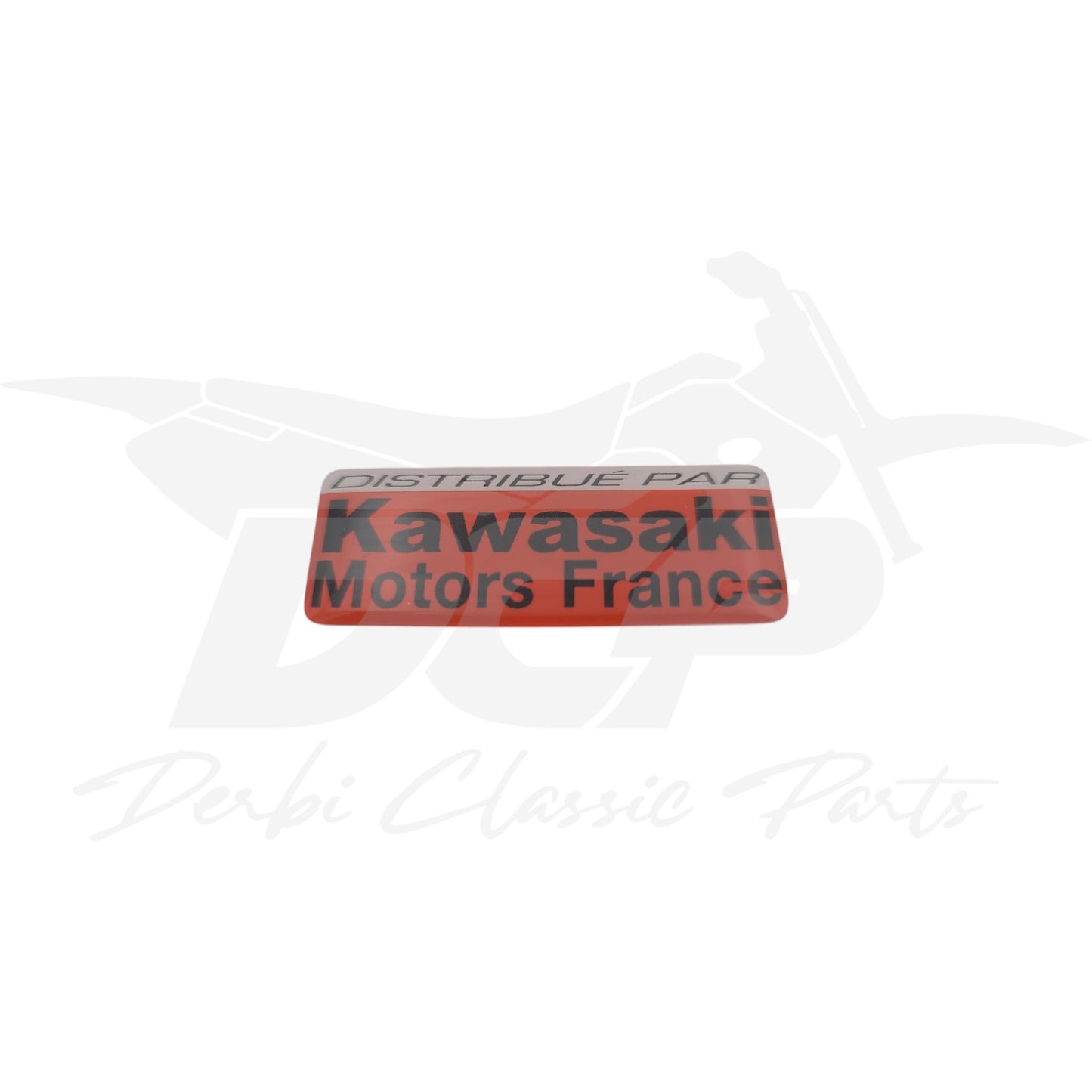 Dôme résine "distribué par Kawasaki Motors France"