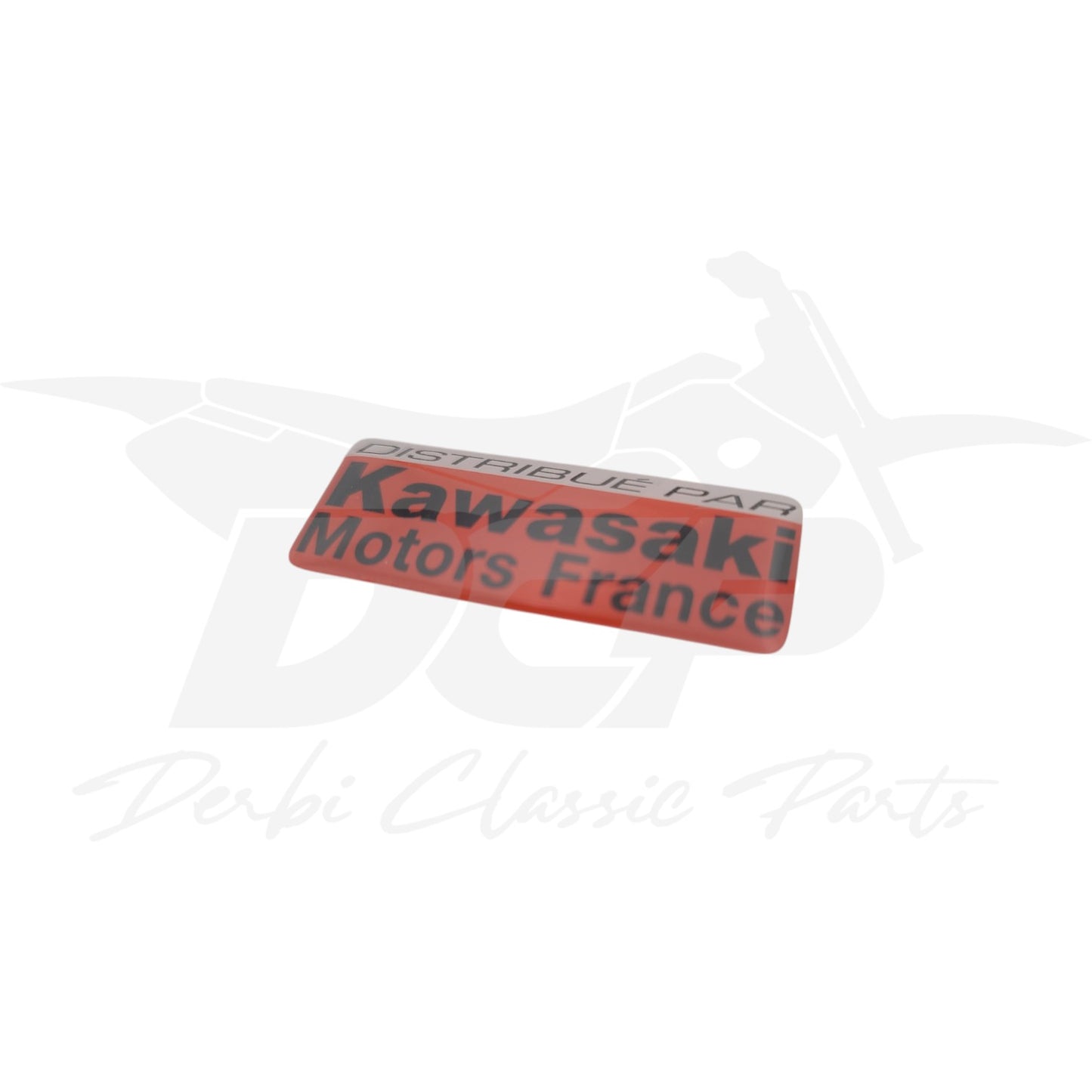 Dôme résine "distribué par Kawasaki Motors France"