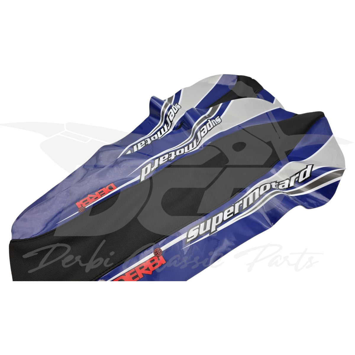 Housse de selle Derbi DRD 03 Bleue