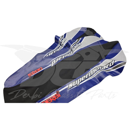 Housse de selle Derbi DRD 03 Bleue
